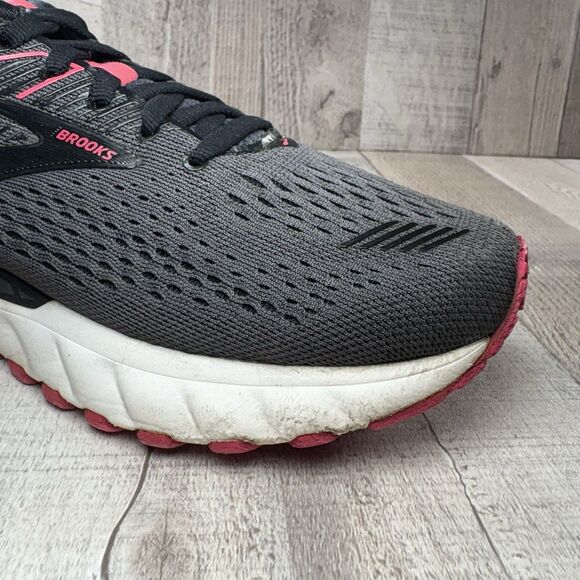 Brooks Adrenaline GTS 19 Women's Size 8 Running Shoes Athletic Sneakers Black - Picture 13 of 16